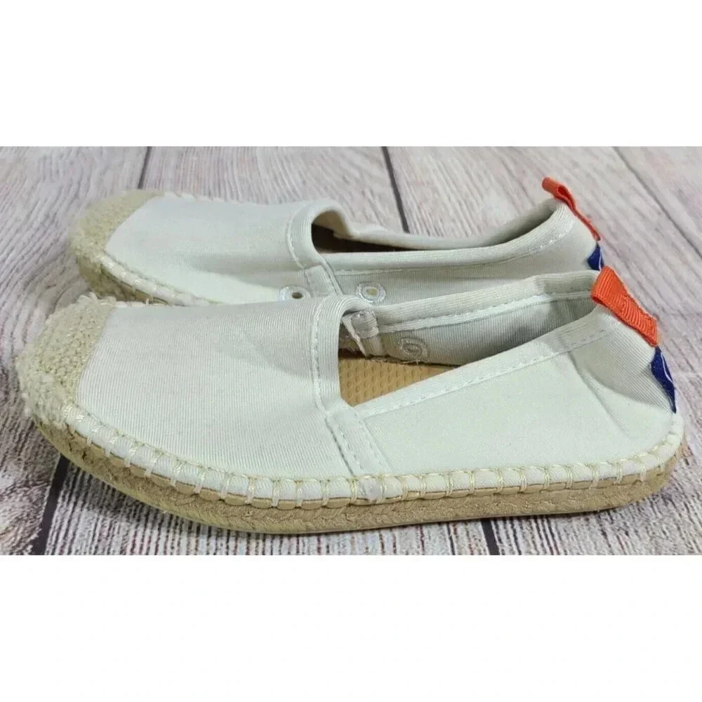 Sea Star Beachwear Slip On Water Shoes Espadrilles Girl's US K9 Cream Beige